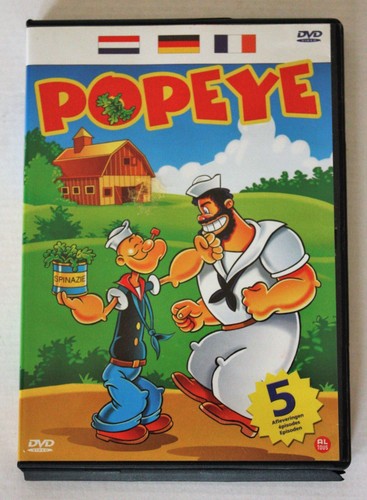 Dvd popeye episoden - dvd,