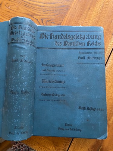 Handelsgesetzgebung deutsches - handelsgesetzgebung,