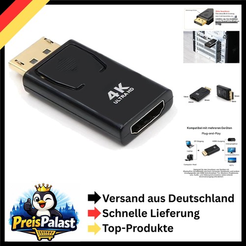 Displayport hdmi adapter - adapter, 4k