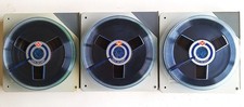 3 Tonbandspulen + Archivbox 13