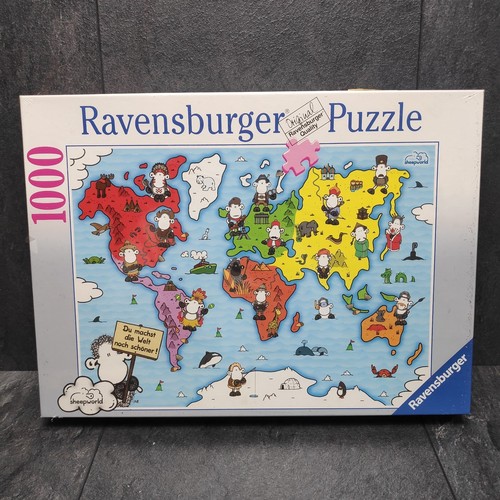 Die welt der schafe - schafe, puzzle