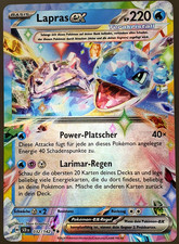 Lapras EX Pokemon Karte