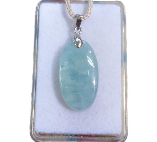 Aquamarin cabochon anhänger - cabochon,