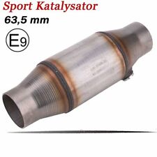 200 Zellen Sport Katalysator Metall 101mm E Prüfzeichen E9 103R 63,5 mm Euro 4 