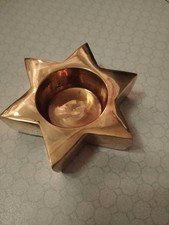 7 Teelichthalter aus massivem