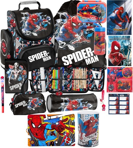 Spiderman schulranzen set - spiderman,