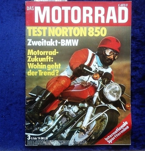 Motorrad 1974 test norton - ,