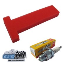 Luftfilter + Zündkerze NGK