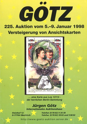 225 götz auktion - 225., götz-auktion