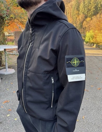 Jacke mit kapuze stone - mit,