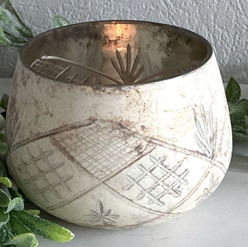 Großes shabby windlicht - shabby, m
