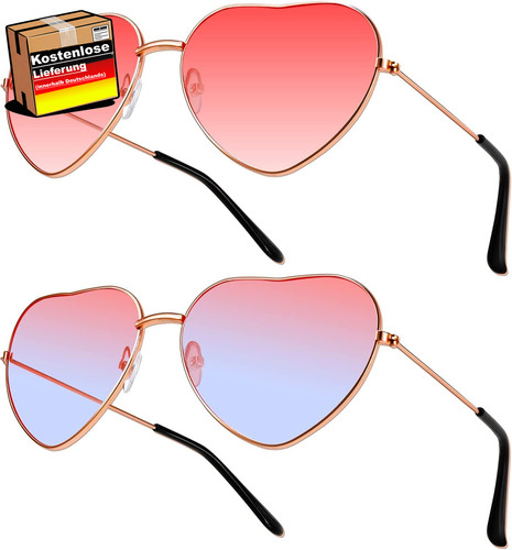 Herz brillen damen retro - herz,