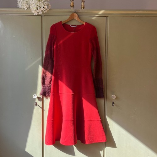 Agnona rotes strickkleid - agnona,,