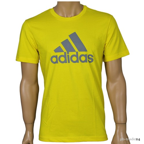 Adidas shirt herren gelb - t-shirt,