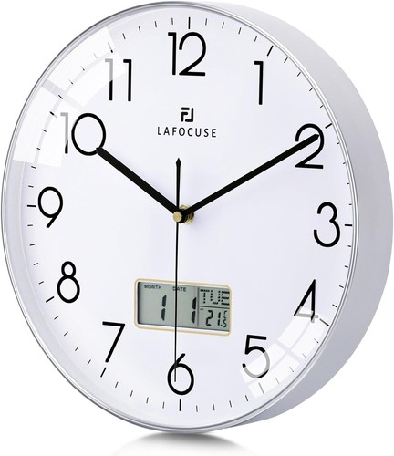 Lafocuse lautlos wanduhr mit - lafocuse,