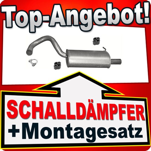 Endschalldämpfer für