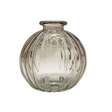 Mini Glas Kugelvase Braun ca. 8,5 cm Tischdeko Deko Hochzeit Verlobung