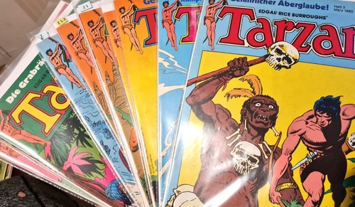 Tarzan comic hefte 1979 1982 - comic,