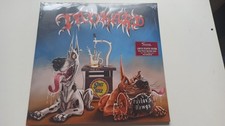 Tankard - Pavlov's Dawgs, ltd. Blue/White marbled LP, EU 2023, Trash Metal Vinyl