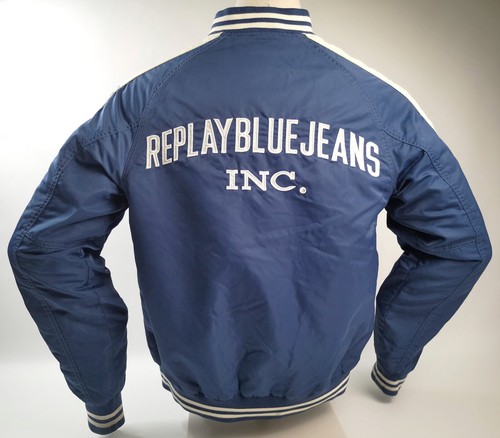 Replay jacke blau - blau, großes
