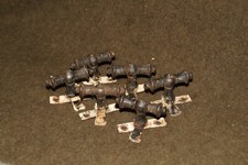 6x Fenstergriffe Jugendstil