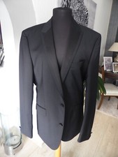 Herren Anzug von Joop Gr. 98 Farbe Schwarz 100 % Schurwolle