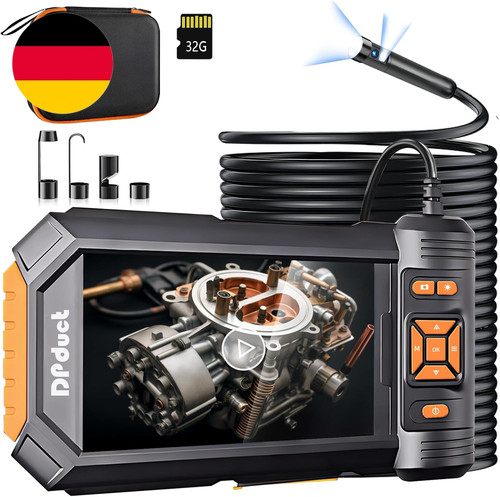 Endoskopkamera mit licht 10m - mit, licht,