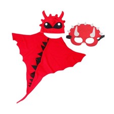 3x Drachen Kostüm Verkleidung Kleidung für Jungen Mädchen Kinder Halloween