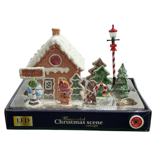 Weihnachtsdeko lebkuchenhaus - weihnachtsdeko,