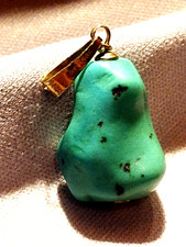 Art Deco Türkis Anhänger mit