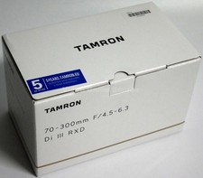 Tamron 70-300mm F/4.5-6.3 DI