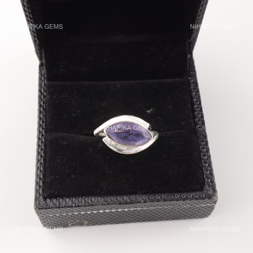 Natural iolite 925 sterling - natural,