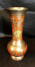 Messingvase aus Indien