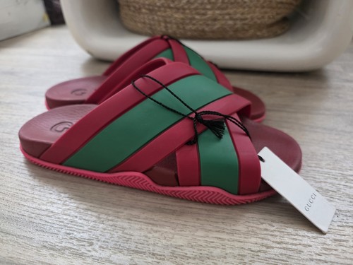 Gucci unisex rubber - slides, /
