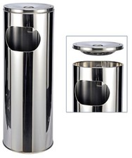 Edelstahl Stehaschenbecher