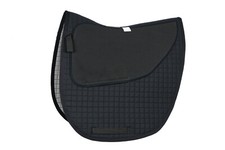 EQUINOS Barock Satteldecke in Schwarz mit polsterbaren Taschen 