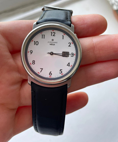 Junghans mega funkuhr analog - funkuhr, analog/