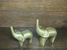 Vintage Deko Elefanten Metall
