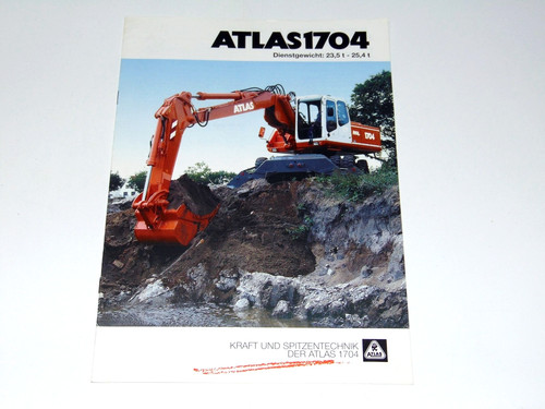 Original prospekt atlas 1704 - original,