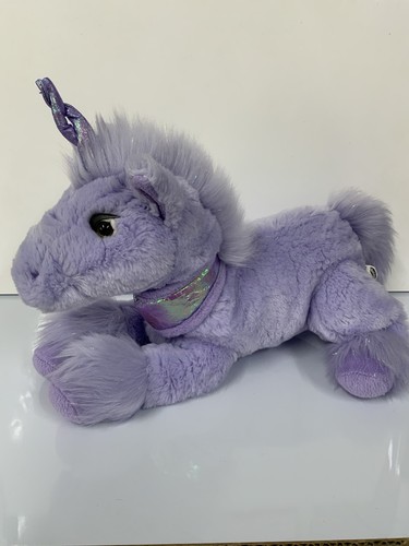 Lila einhorn plüschtier - einhorn,