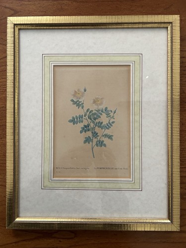 Alter stich mit rosenmotiv - alter,