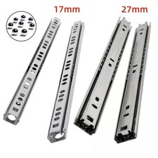 Vollauszug Vollauszüge Teleskopschiene Schubladenschiene Höhe 17mm/27mm Schienen