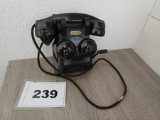 Telefon schwarz Bakelit Kurbeltelefon Nebenstellentelefon schwedisch LM Ericsson