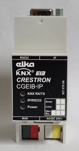 Elka crestron cgeib eib knx - eib,