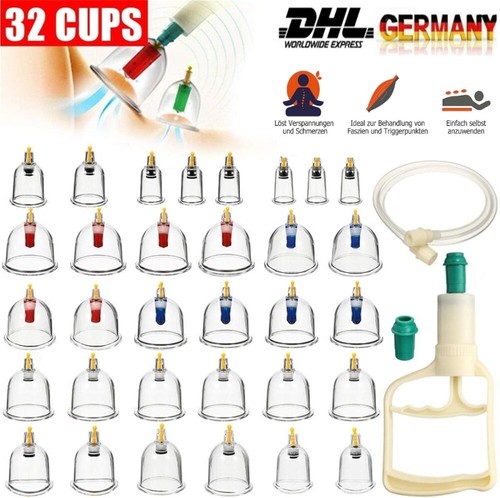 Schröpfen set für vakuum - schröpfen,