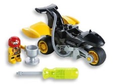 Lego Duplo 2947 Toolo  Action Wheeler Speedbike Turbo Bike Motorrad Rückzugmotor