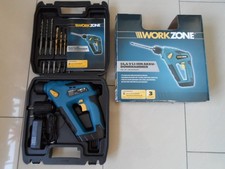 Bohrmaschine, NEU,14,4 LI-ION Akku Bohrhammer,1500 mAh Akku,Stein-HSS Titan+Bits