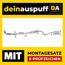 Auspuffanlage für VW Lupo 1.4 16V Auspuff A912