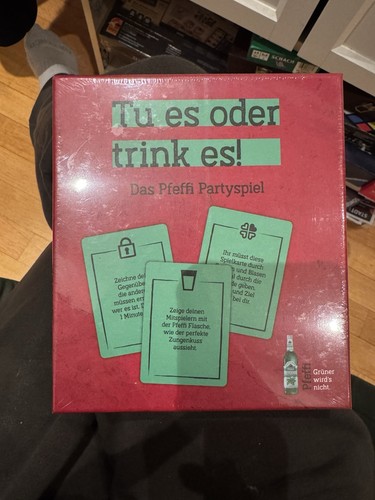 Pfeffi spiel oder trink - pfeffi, es