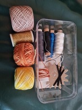 Spitzenhäkelgarn und Zwirn - DDR